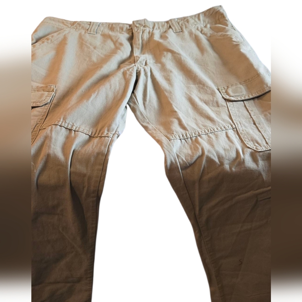 Wrangler Cargo Tan Pants Size 34x32